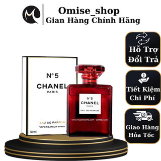 Nước hoa nữ n5 đỏ 100ml đóa hoa hồng quyền năng hương thơm của sự bất tận