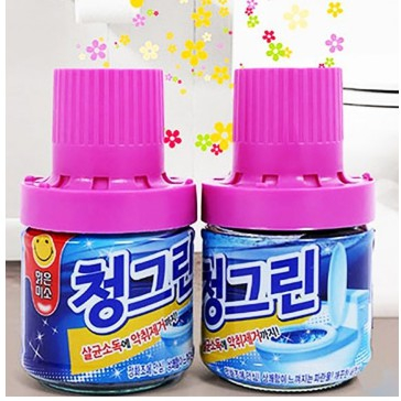 Lọ Thả Tẩy Bồn Cầu Hương Hoa Hàn Quốc Cao Cấp Khử Mùi, Diệt Khuẩn Toilet, Nhà Vệ Sinh.