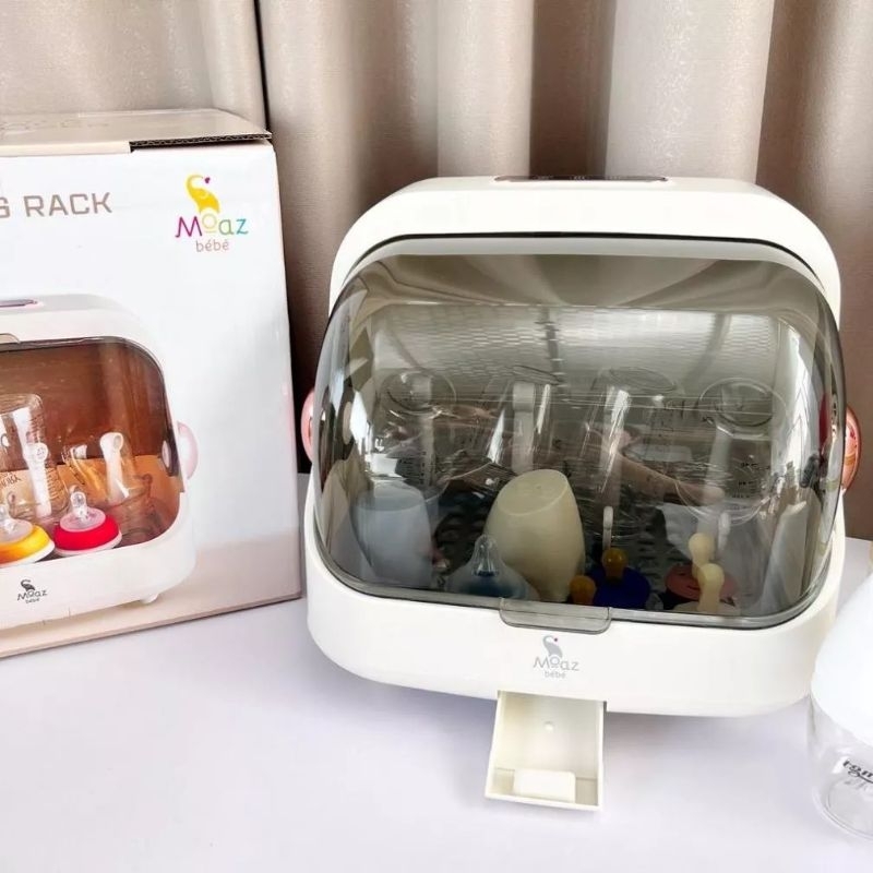 Máy úp bình sữa, tiệt trùng bình sữa Moaz bebe hàng chính hãng