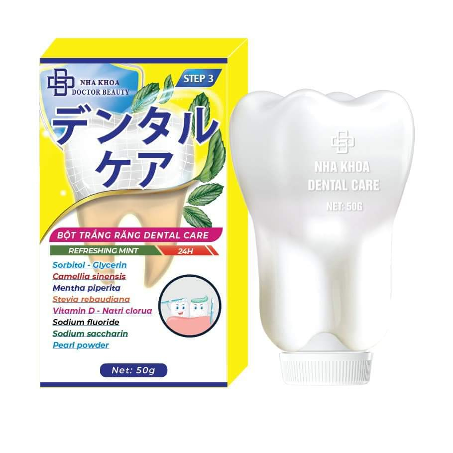 Nước súc miệng DENTAL CARE, thơm miệng, trắng răng, không còn hôi miệng + tặng Kem chống nắng Đông trùng hạ thảo