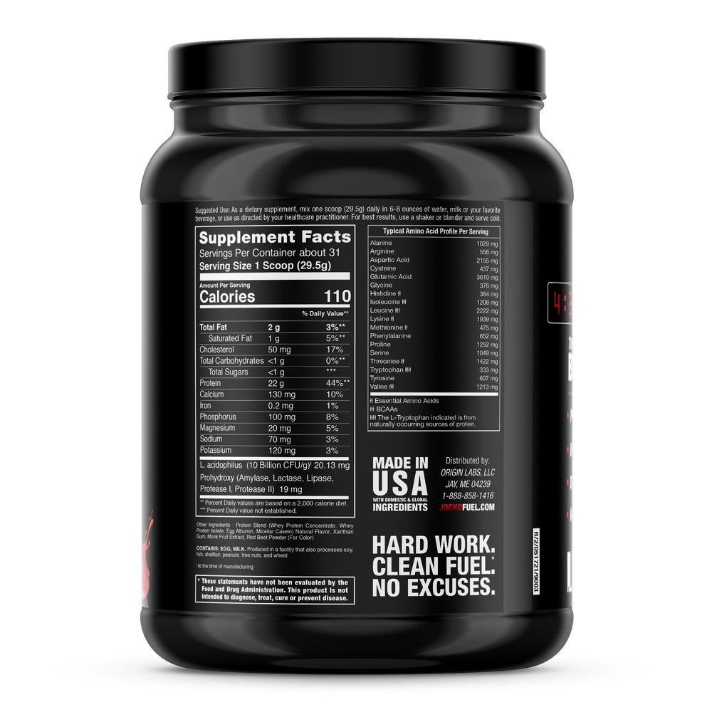 Grass-Fed Whey protein chiết xuất La hán JOCKO MOLK 950g : Bổ sung đạm
