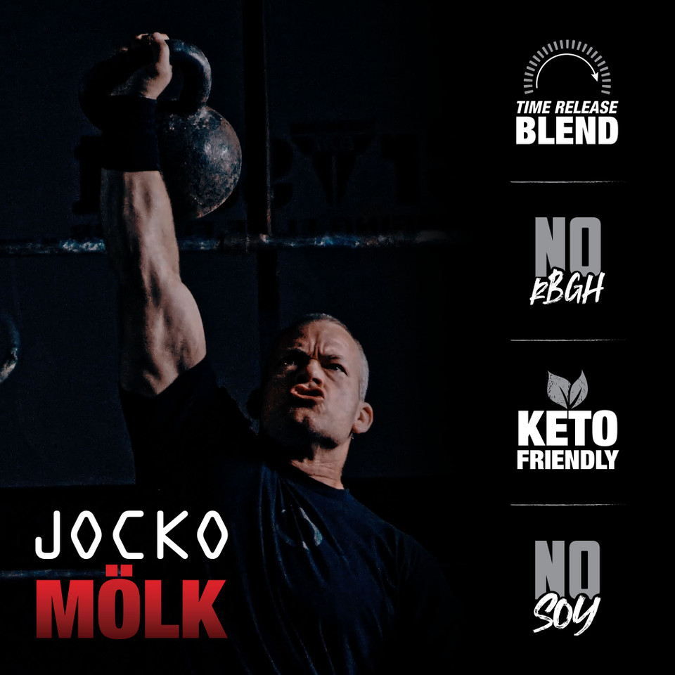 Grass-Fed Whey protein chiết xuất La hán JOCKO MOLK 950g : Bổ sung đạm