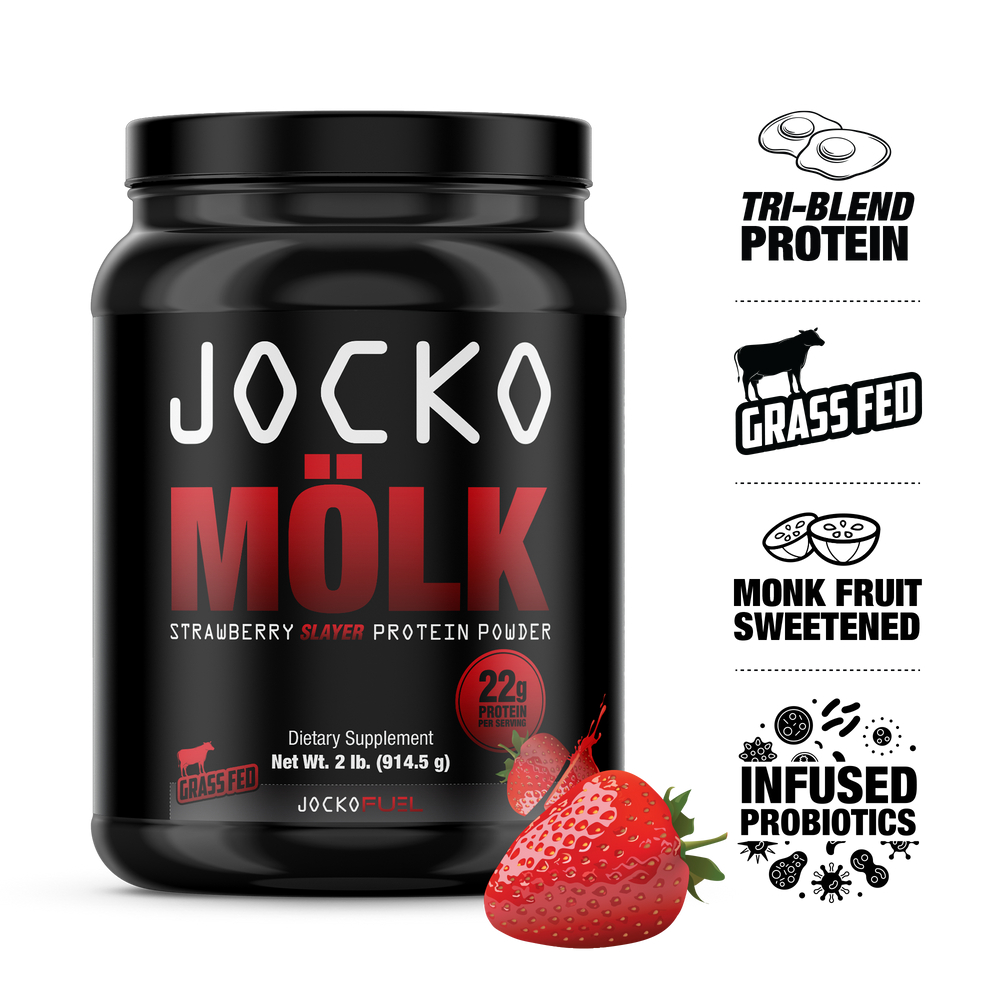 Grass-Fed Whey protein chiết xuất La hán JOCKO MOLK 950g : Bổ sung đạm