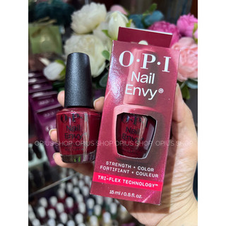 Dưỡng phục hồi móng opi: nail envy red