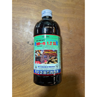 Dầu Trừ Mối M4 -dung dịch phòng và diệt mối, bảo vệ nhà cửa chai 480ml