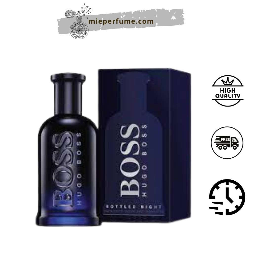 Nước hoa nam Hugo Boss phiên bản Bottled Night EDT 100ml - Dầu thơm badboy mạnh mẽ nam tính - Mie Perfume