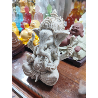 Tượng Đá Thần Voi Ganesha Ngồi