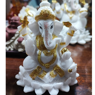Tượng Đá Thần Voi Ganesha Ngồi