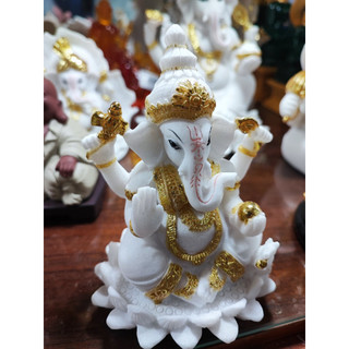 Tượng Đá Thần Voi Ganesha Ngồi