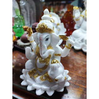 Tượng Đá Thần Voi Ganesha Ngồi