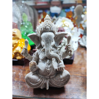Tượng Đá Thần Voi Ganesha Ngồi