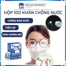 Miếng Khăn Giấy Lau Kính Nano Chống Mờ Sương, Vân Tay, Bụi Bám