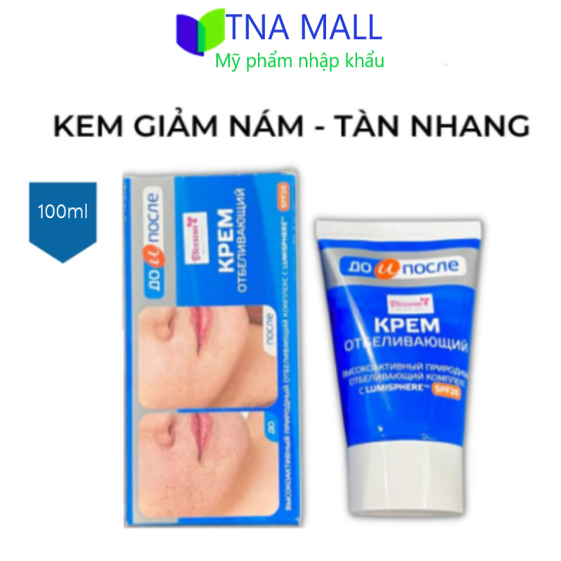 Kem bôi mờ nám, tàn nhan, dưỡng trắng da hiệu quả Before and After Kpem 100ml