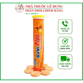 ✓ viên sủi savi plus multivitamin