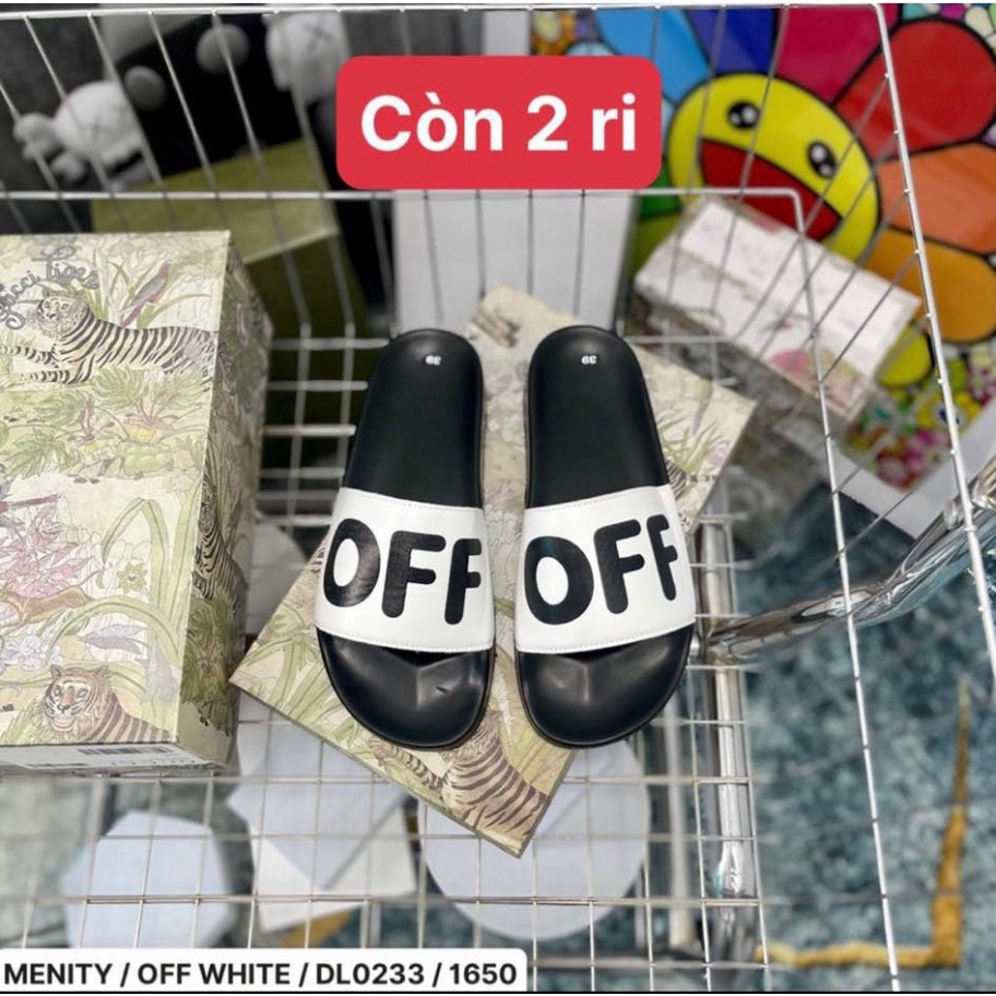 [ Hot ].Dép Quai Ngang Off-White Off Stamp Slides chữ trắng OFF và MONOGRAM siêu #hót | BigBuy360 - bigbuy360.vn