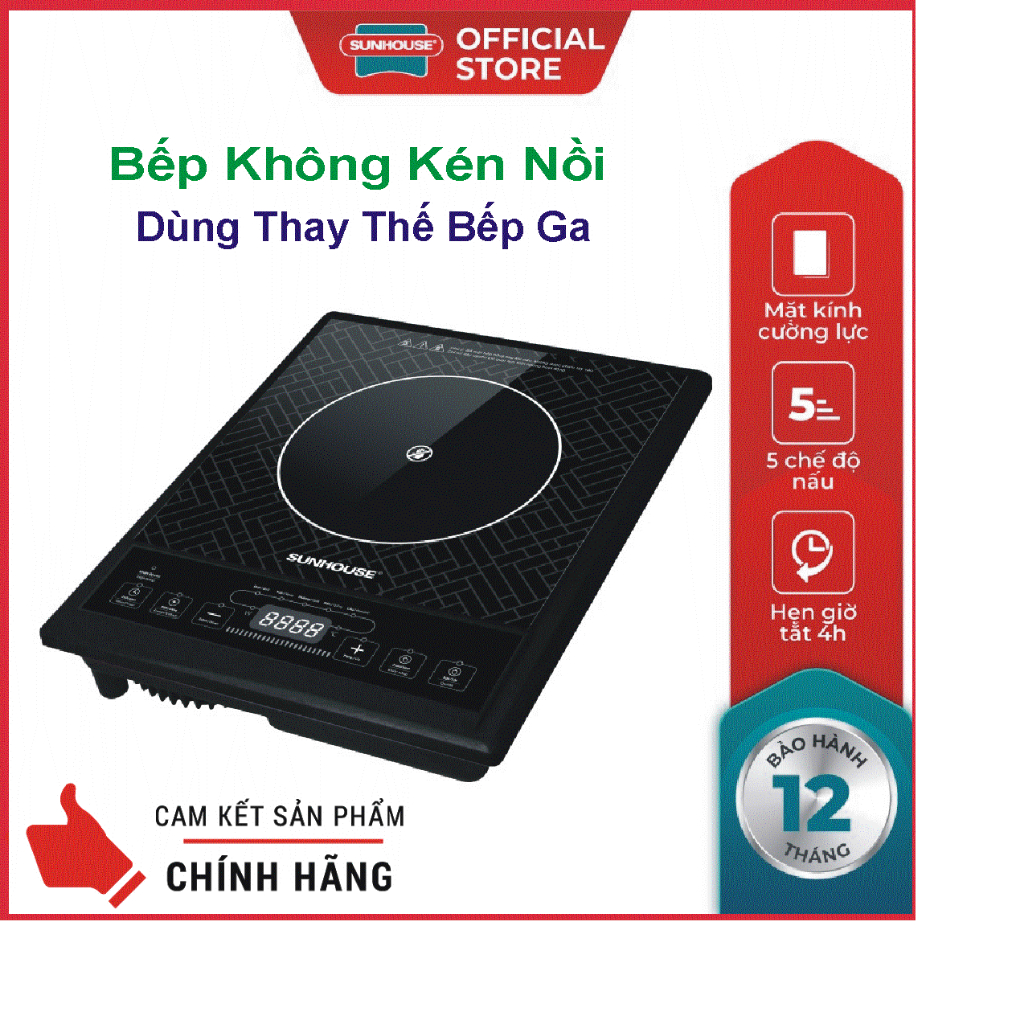 Bếp hồng ngoại cơ SUNHOUSE SHD6011
