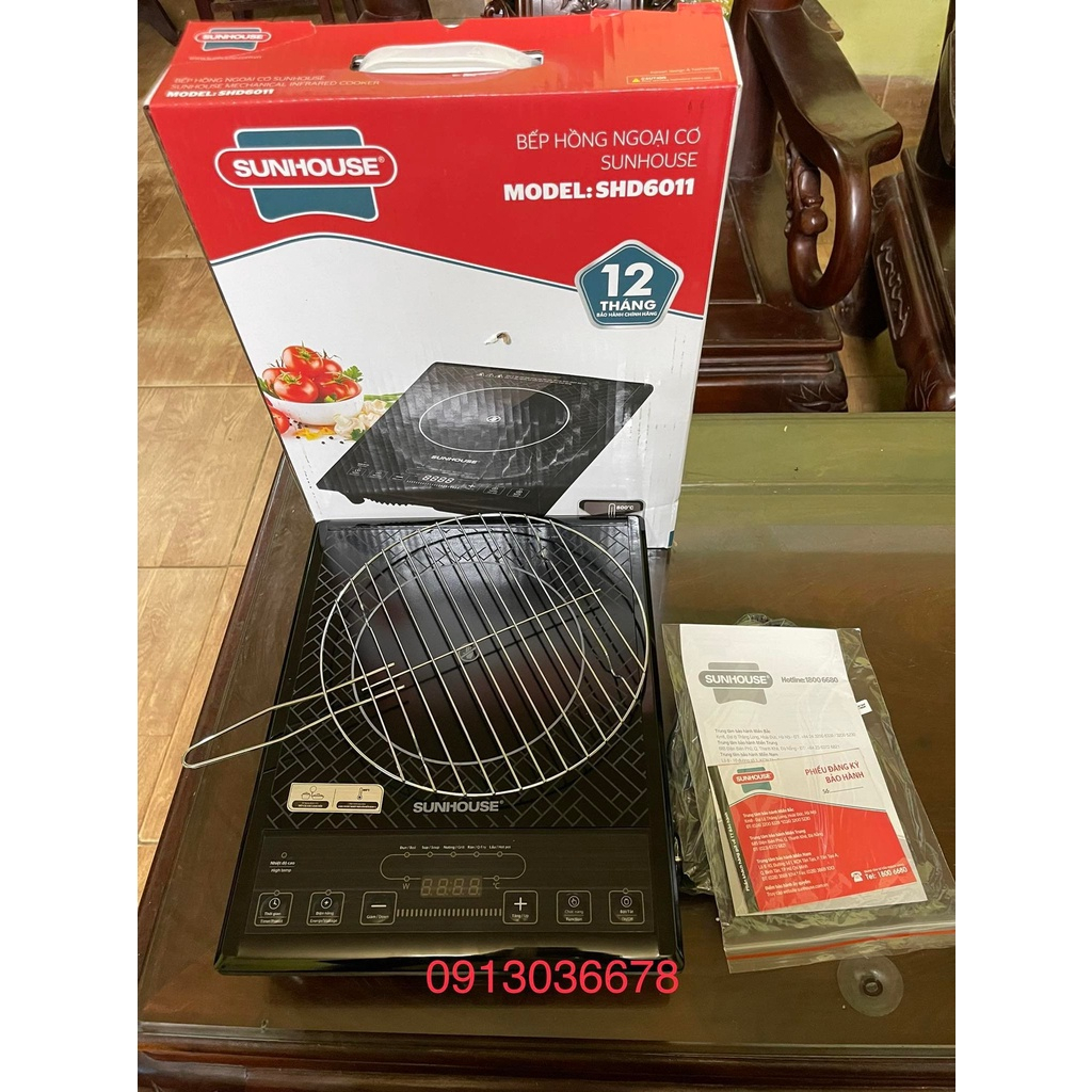 Bếp hồng ngoại cơ SUNHOUSE SHD6011