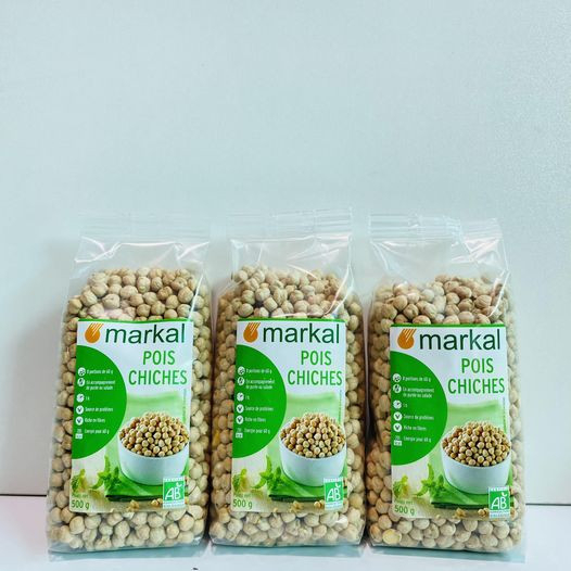 Đậu gà hữu cơ Markal 500g date 06/2024
