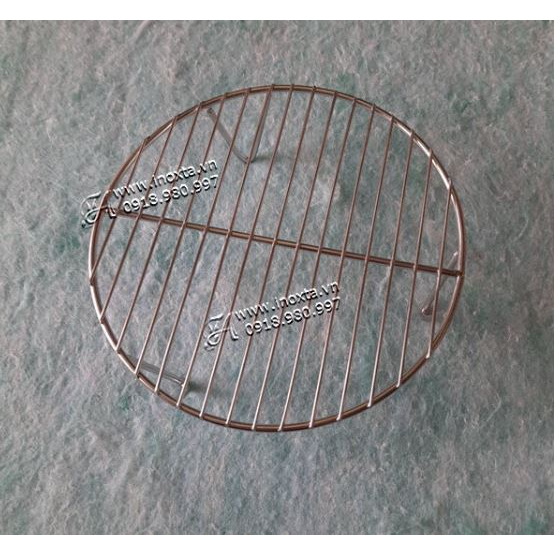 Vỉ nướng tròn inox 304 không rỉ cho lò nướng Nanichino