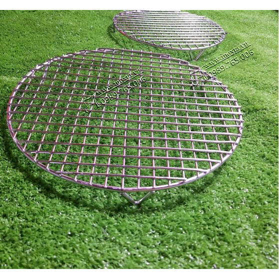 Vỉ nướng tròn inox 304 không rỉ cho lò nướng Nanichino