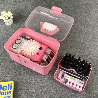 Cốp Nhựa Box Đựng Đồ Nail Mi, Phun Xăm, Trang Điểm - Ann933233