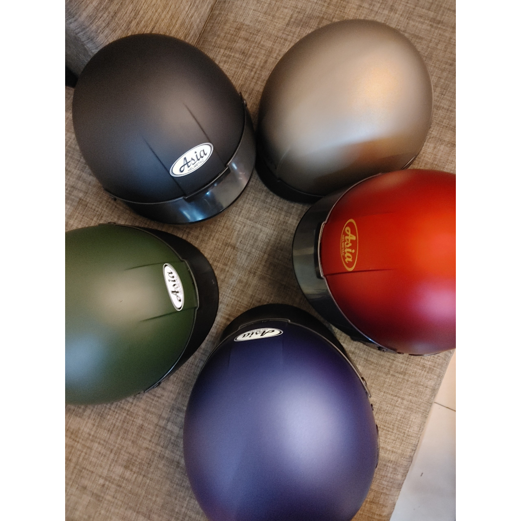 Mũ Bảo Hiểm nửa đầu - Kính âm- Asia MT-139 -Hàng Chính Hãng, Bảo Hành 1 năm