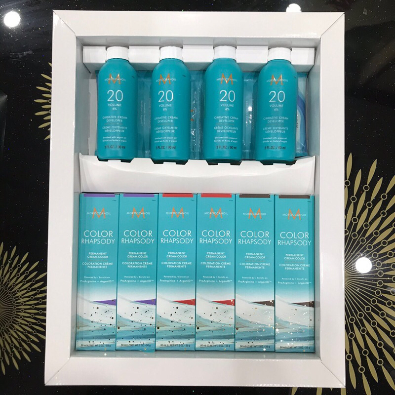Oxy trợ nhuộm MOROCCANOIL Oxidative Cream Developer 90ml