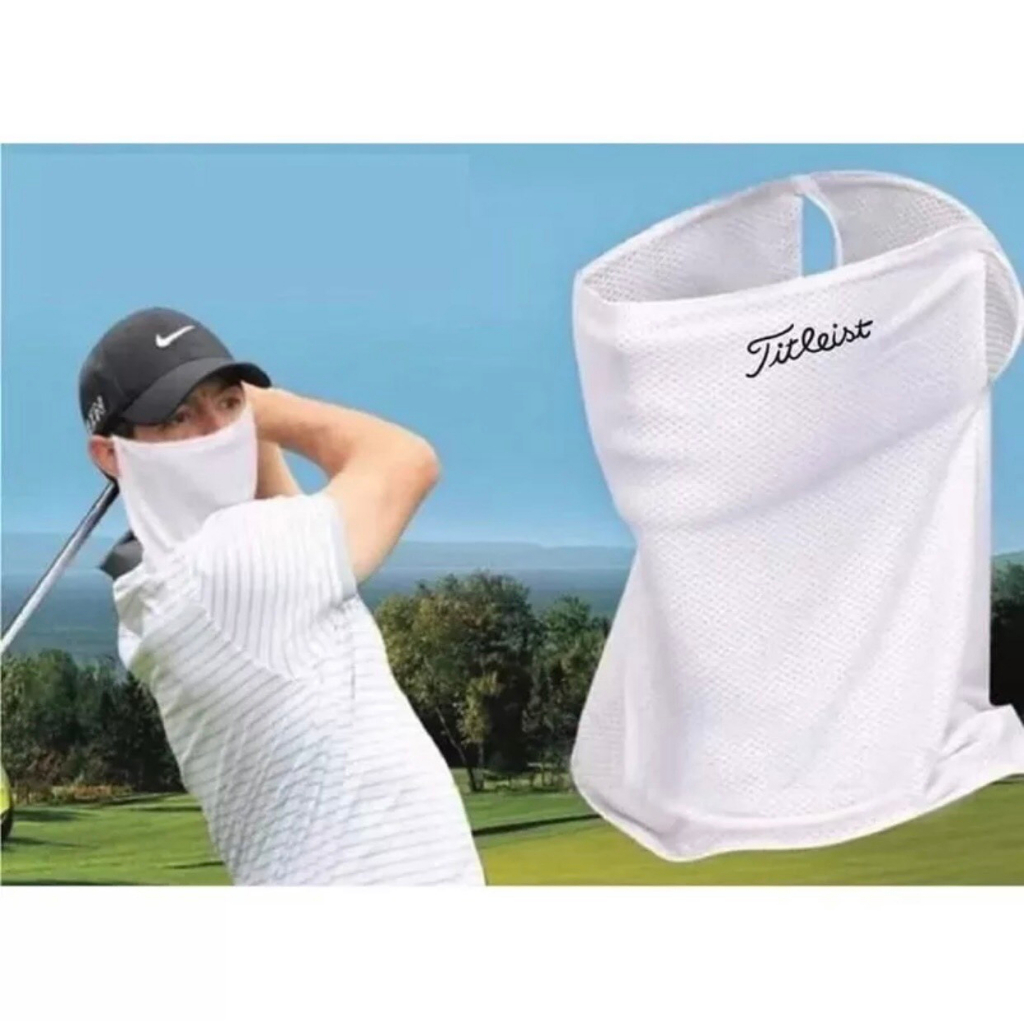 Khăn bịt mặt chống nắng, tia UV chất vải thun lạnh chuyên dụng chơi Golf Titleist Mỹ 2023