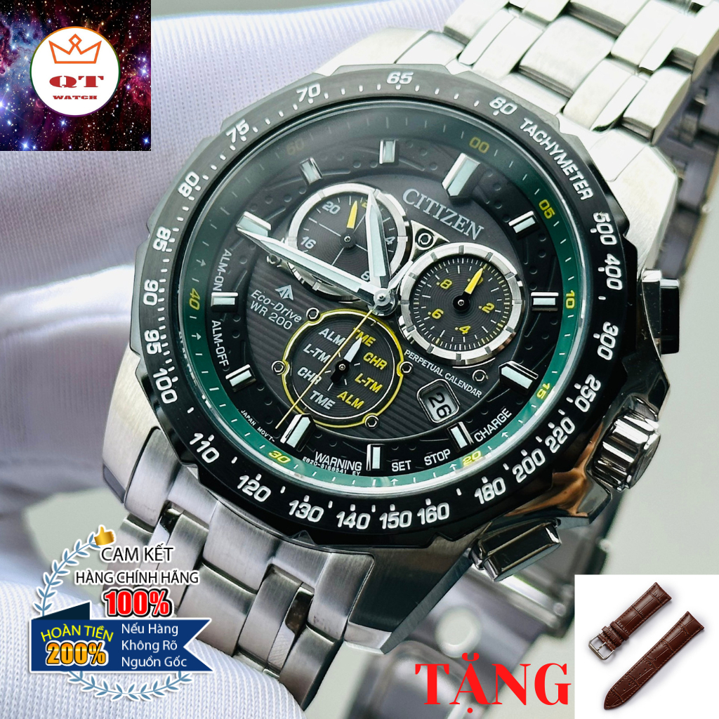 Đồng Hồ Nam CITIZEN Eco-Drive Promaster MX BL5578-51E Chính Hãng Tặng Dây Da Cao Cấp