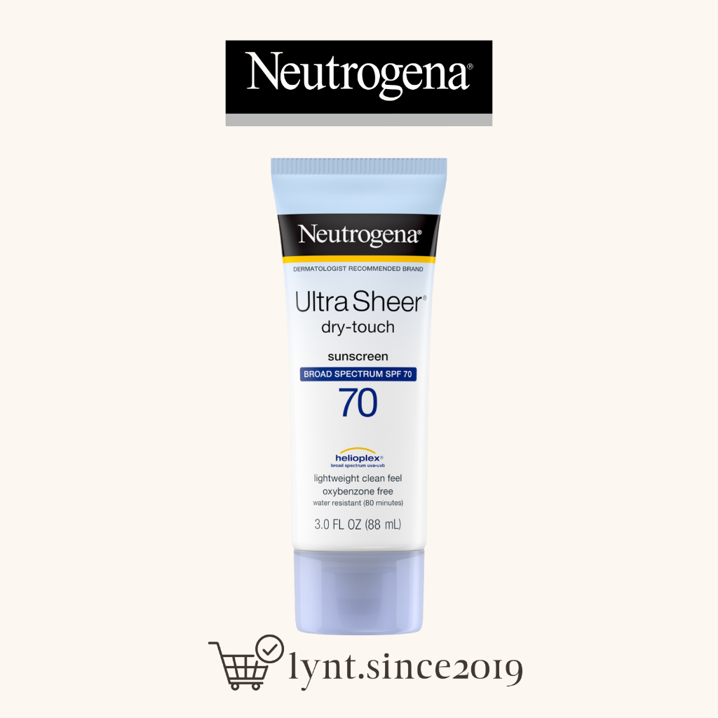 [Bản Mỹ] Kem chống nắng Neutrogena Ultra Sheer Dry Touch Sunscreen SPF70 88ml