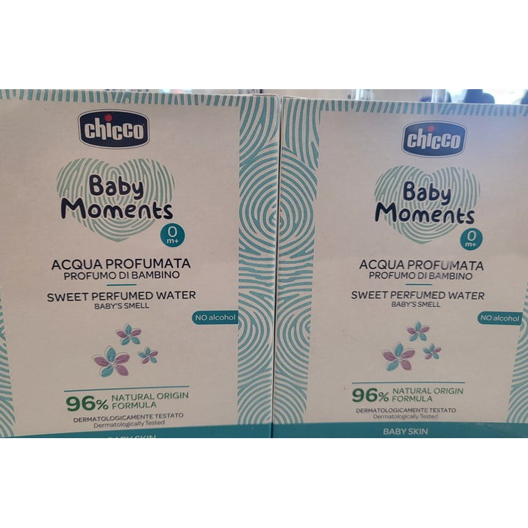 Nước hoa hương tự nhiên Chicco cho bé từ 0M+