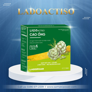 Cao ống actiso ladophar - hộp 10 ống x 10 ml