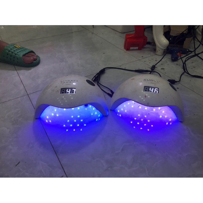 Bóng UV Led Bước Sóng Kép cho máy hơ gel Bóng sịn KHUNG ĐỒNG