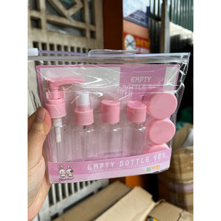 Bộ Chiết Mỹ Phẩm Du Lịch 9 Món – Set Chiết Đựng Sữa Rửa Mặt, Dầu Gội, Dưỡng Da Tiện Lợi Mang Đi Xa