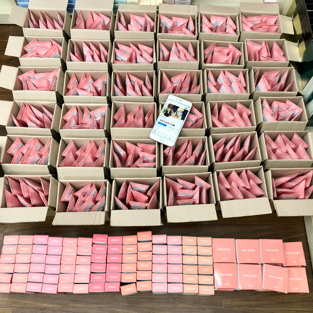 Phấn Má Hồng Dạng Kem APIEU Juicy Pang Blusher 9g