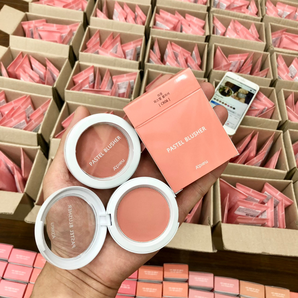 (BILL KOREA) Phấn Má Hồng APIEU Pastel Blusher