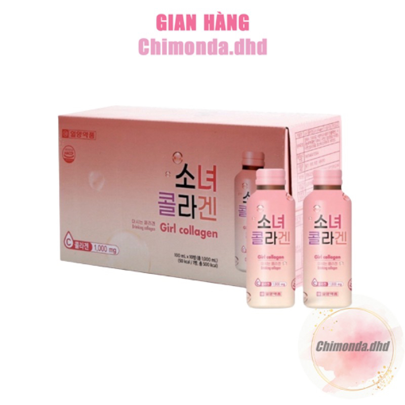Nước Uống Bổ Sung Girl Collagen Hàn Quốc - Full Hộp