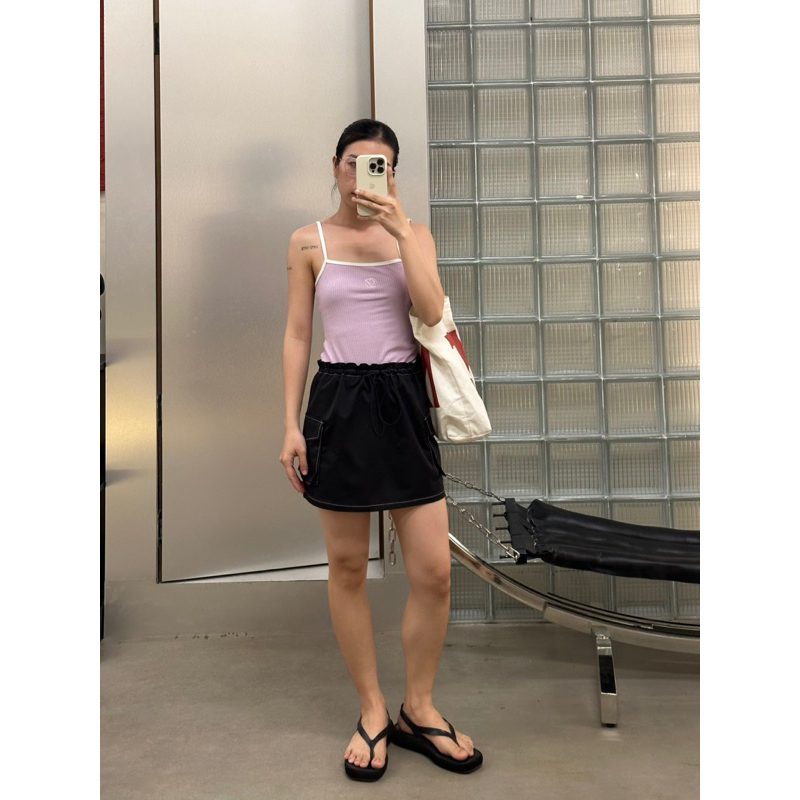 Chân váy cargo mini