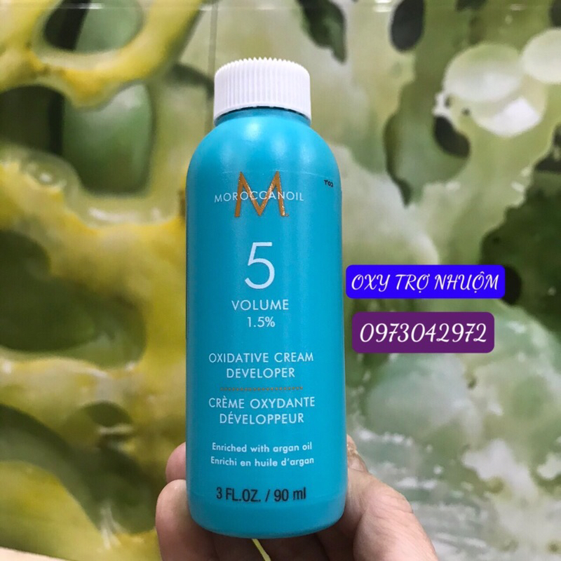 Oxy trợ nhuộm MOROCCANOIL Oxidative Cream Developer 90ml