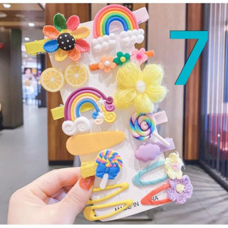 Set 14 Kẹp Tóc Đáng Yêu Cho Bé Gái
