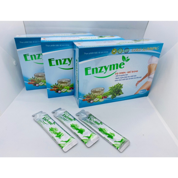Gold Slimming Enzyme Giảm Cân An Toàn Eo Thon Dáng Đẹp - Slim Beauty 7 Days  - Phượng Nguyễn TPCN