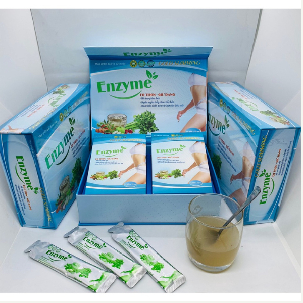 Gold Slimming Enzyme Giảm Cân An Toàn Eo Thon Dáng Đẹp - Slim Beauty 7 Days  - Phượng Nguyễn TPCN