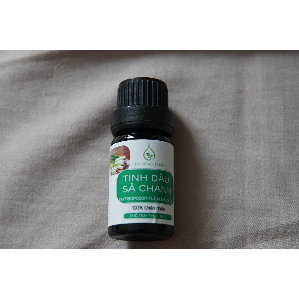 Tinh dầu sả chanh (lemon grass) chai 10ml - nhà máy tinh dầu Hoàng Thái