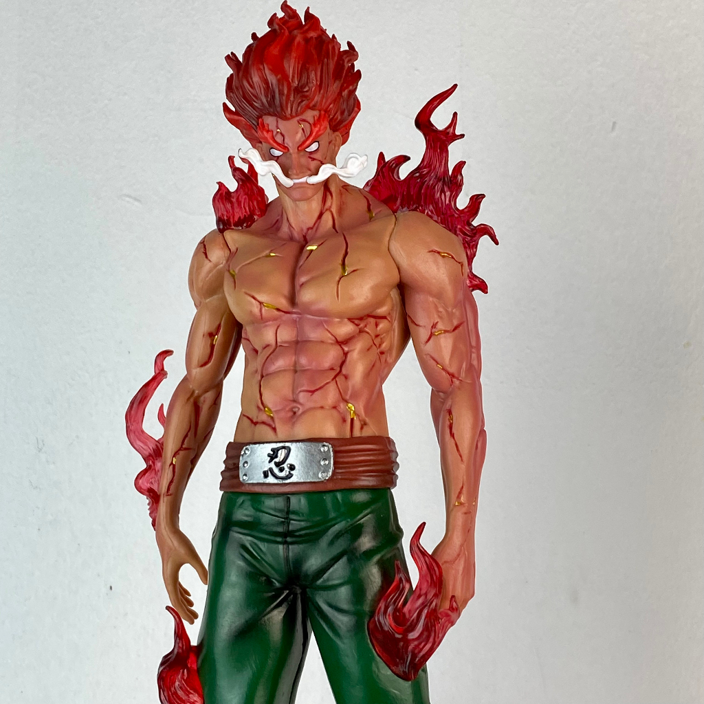 Mô hình Might Guy và Kakashi dáng đứng cao 35Cm và 39cm - Naruto figure GK CW có LED - kakashi đứng trên susano