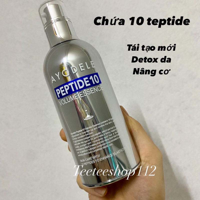 Tinh Chất Botox Căng Bóng Da PEPTIDE 10 AHODELE VOLUME ESSENCE 100ml