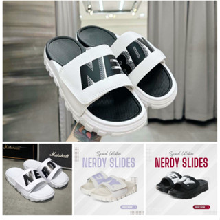 "CAO CẤP DÁN XÉ " Dép quai ngang nam nữ NERRDY cao cấp 4cm Api bền, chữ NERRDY nhiều màu
