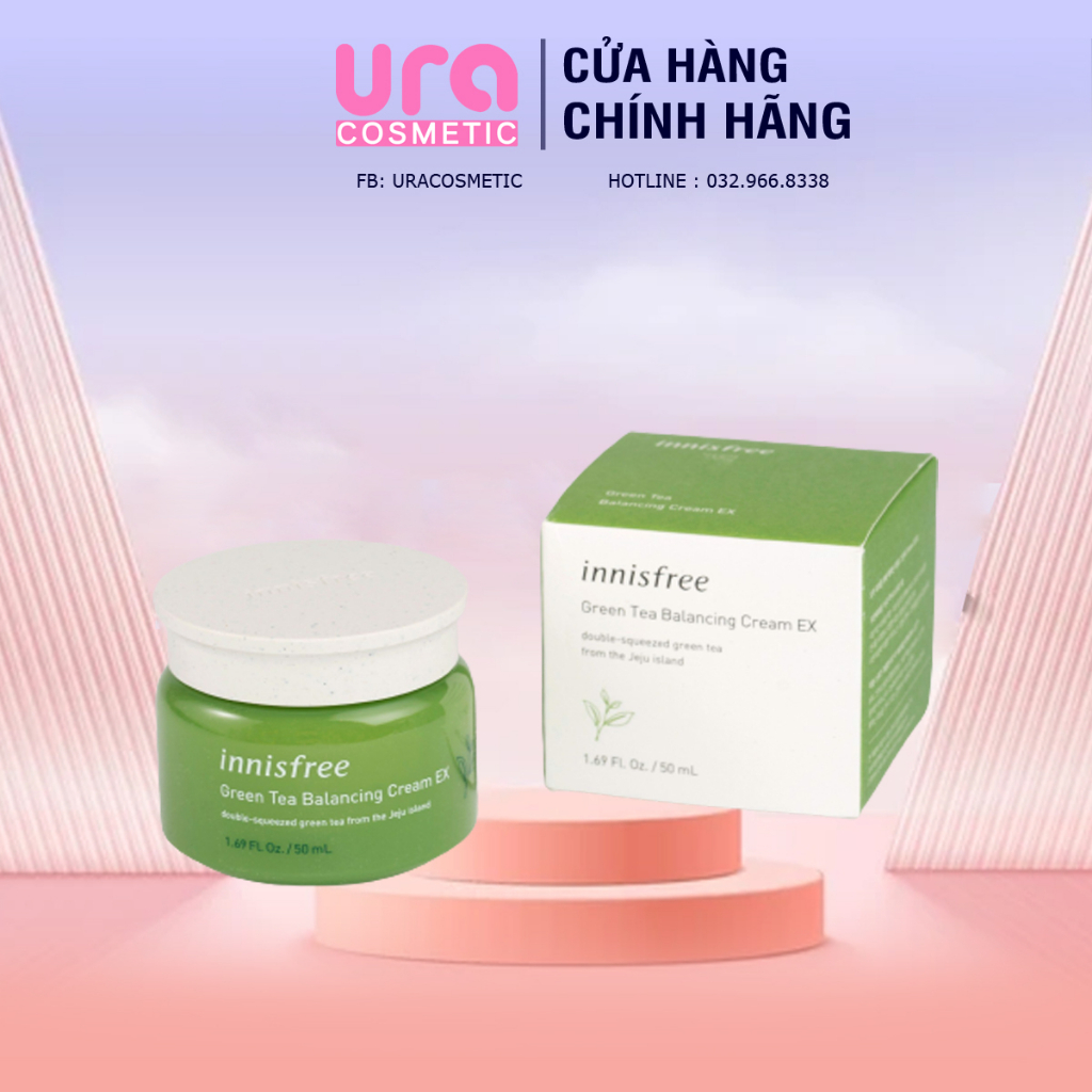 Kem dưỡng trà xanh  innisfree balancing