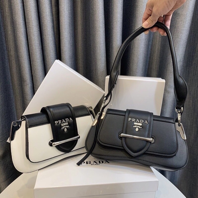 Sẵn Túi P.Da full box + 2 bản dây hàng cao cấp size 26cm