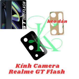 Kính camera Realme GT Flash có sẵn keo dán