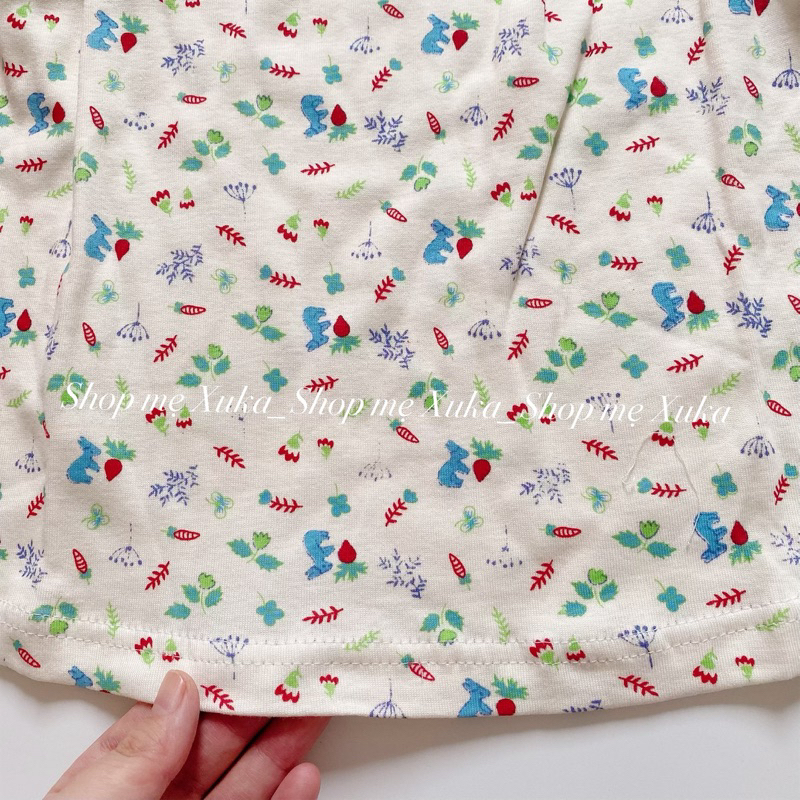 Váy thun cổ sen ChaiChai Kids xuất Nhật